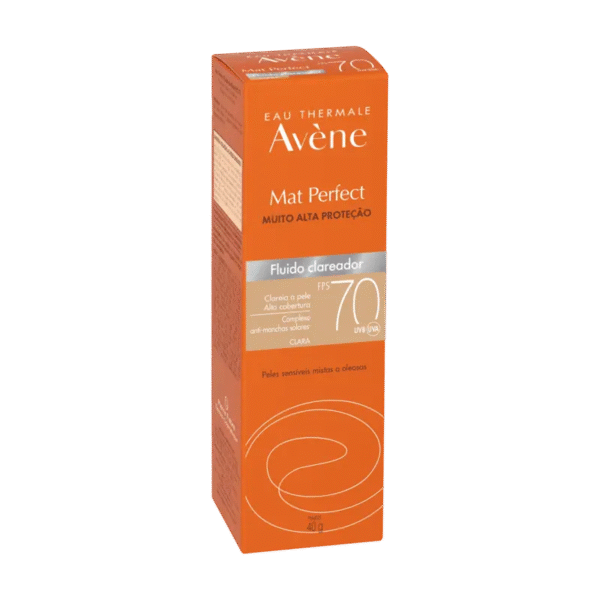 Proteção solar – Pele sensível  Mat Perfect Clareador FPS 70 Claro - Imagem 2