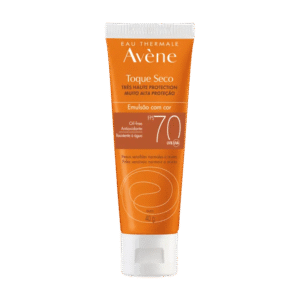 Proteção solar – Pele sensível  Emulsão Toque Seco Com Cor FPS 70